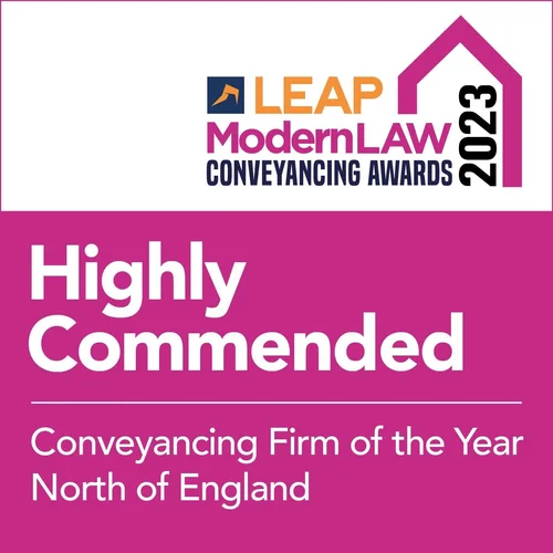 Highly commended - Conv firm of the year NORTH